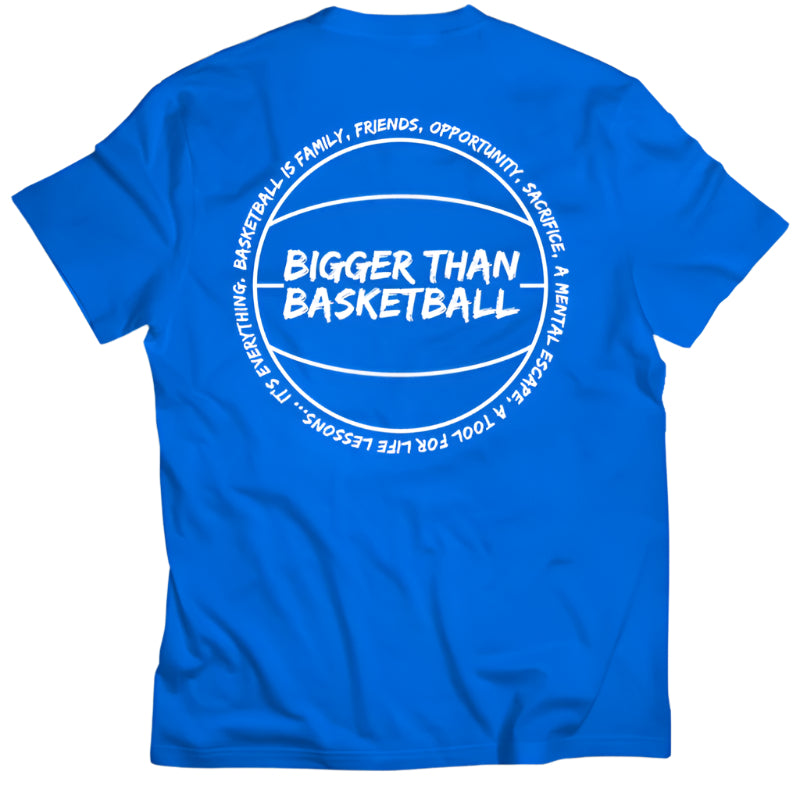 Beyond Basketball -- Graphic Tee | Blue