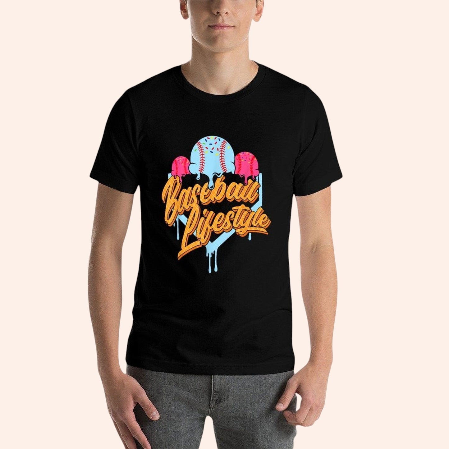 Baseball Lifestyle Graphic T-Shirt