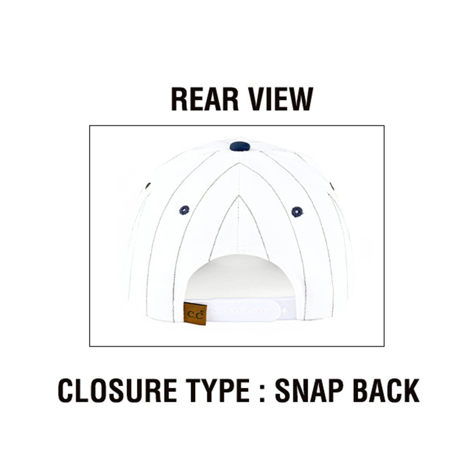 HOME RUN Letter Stripe Two Tone Trucker Cap - alternate view | Bleacher Babe