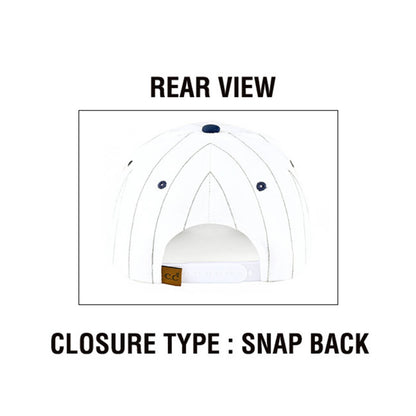 HOME RUN Letter Stripe Two Tone Trucker Cap - alternate view | Bleacher Babe