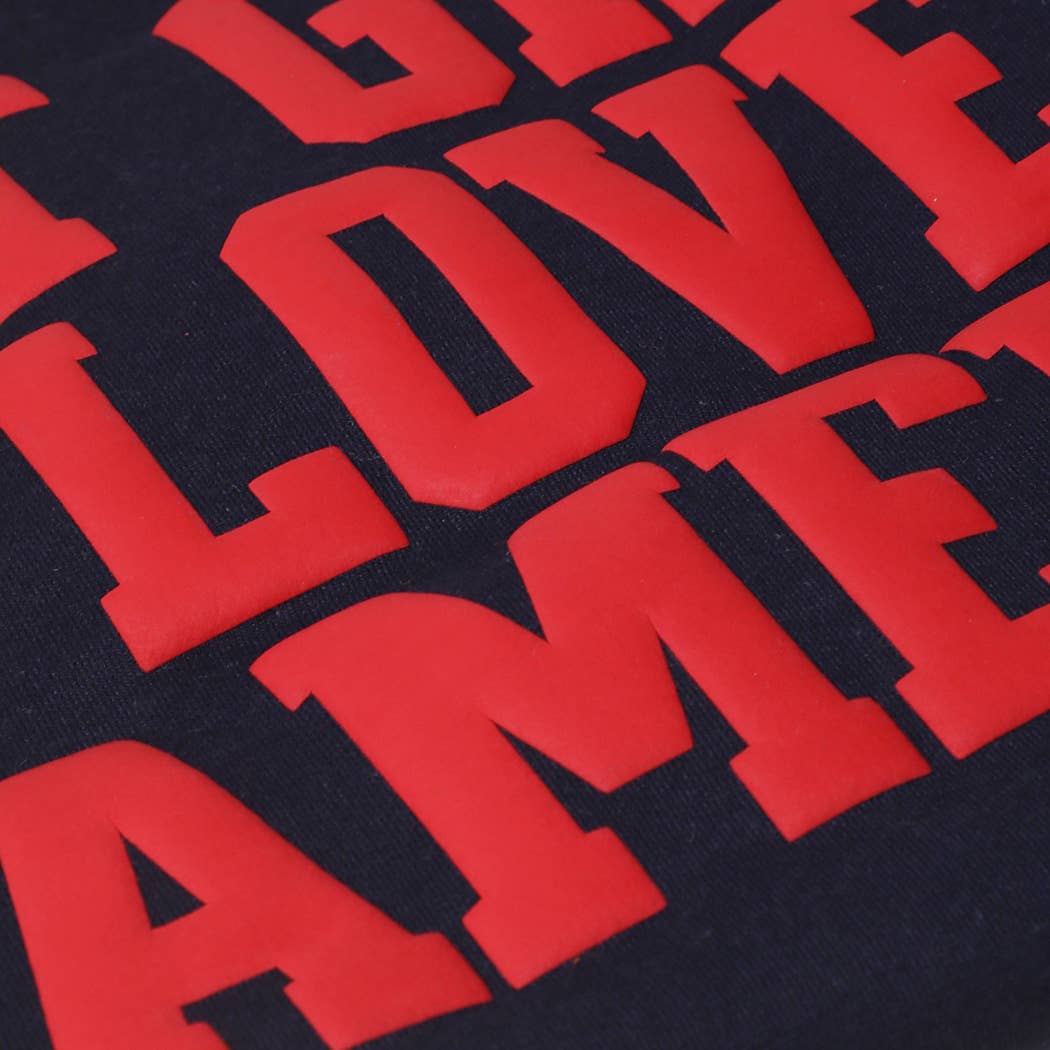 HOT GIRLS LOVE GAMEDAY PUFF Fleece Sweatshirt - lifestyle photo | Bleacher Babe