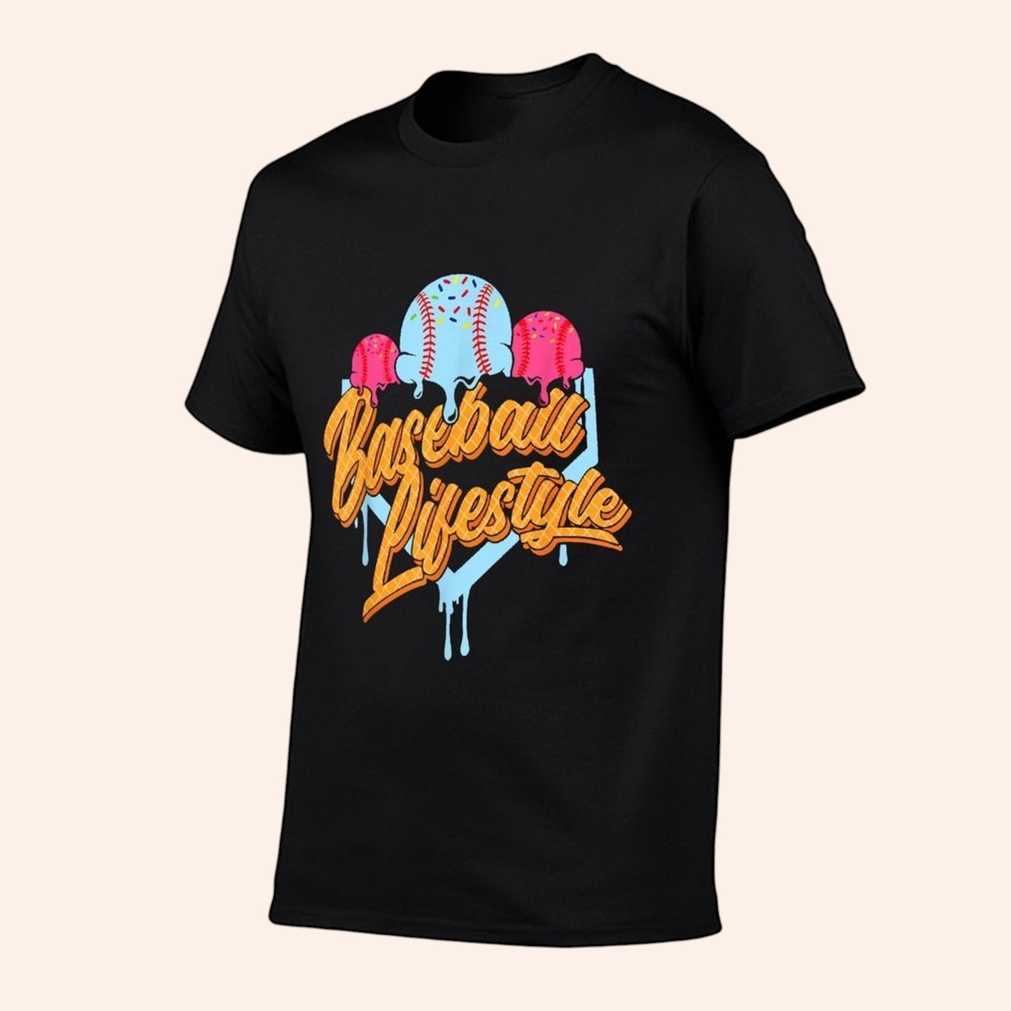 Baseball Lifestyle Graphic T-Shirt