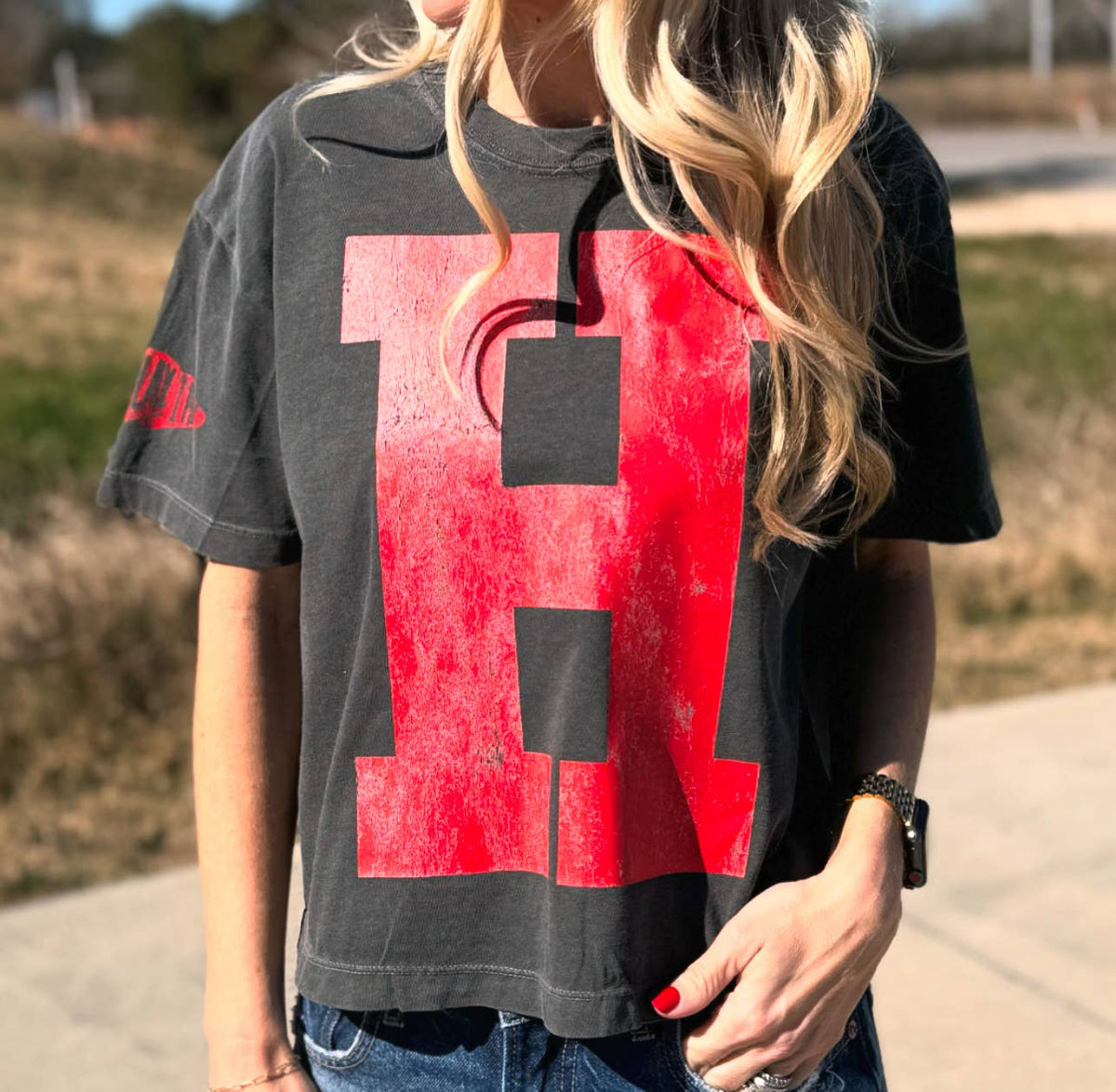 Custom #1 Fan™ T-Shirt | Baseball | Graphic Tee | Sports Mom - back view | Bleacher Babe