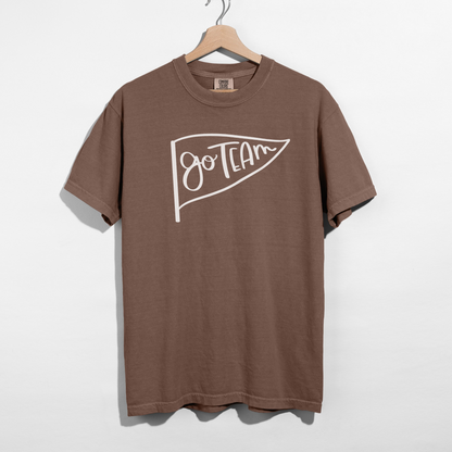 Go Team Pennant -- Gameday Spirit Tee