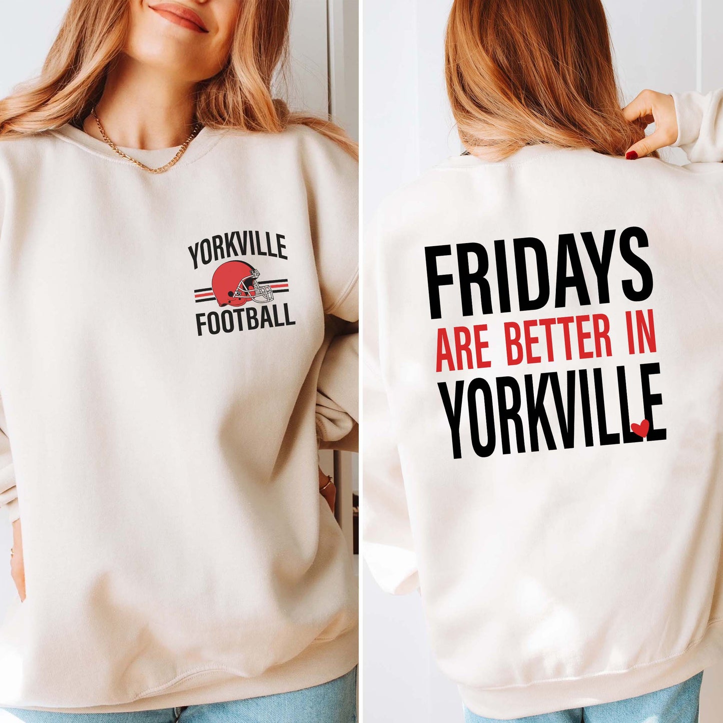 Custom Fridays Are Better Football Wholesale Sweatshirt