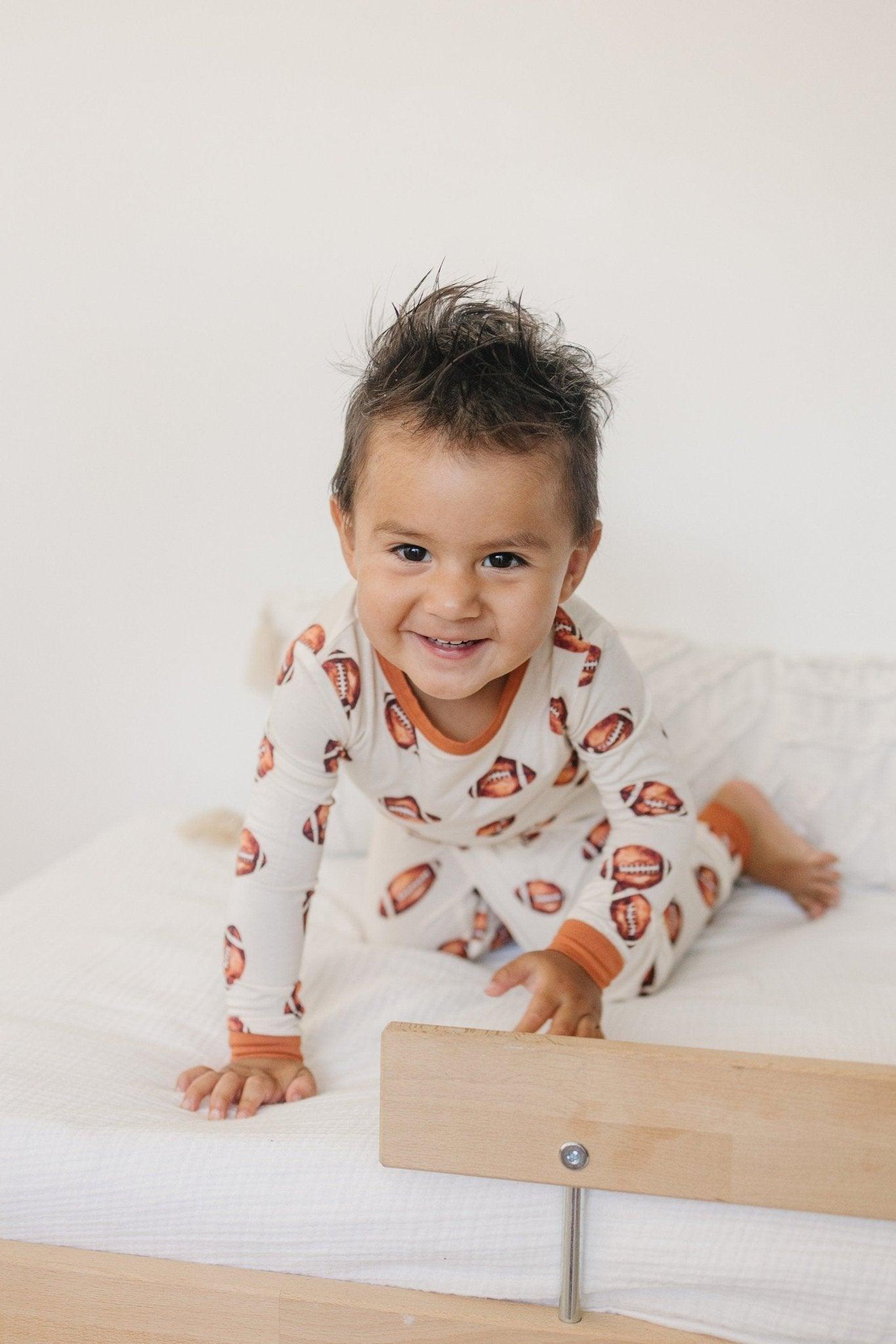 Baseball Bamboo Pajama Set for Baby