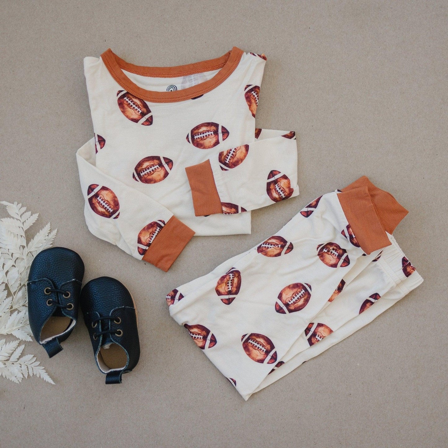 Baseball Bamboo Pajama Set for Baby