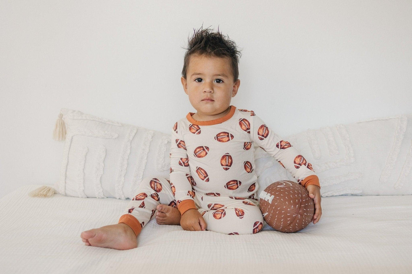 Baseball Bamboo Pajama Set for Baby