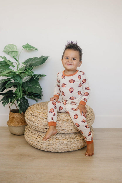 Baseball Bamboo Pajama Set for Baby