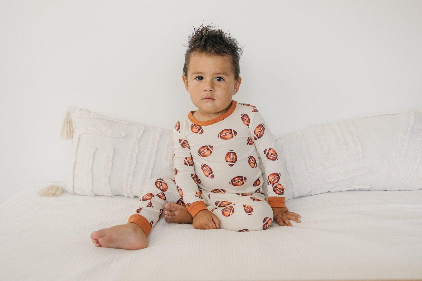 Baseball Bamboo Pajama Set for Baby