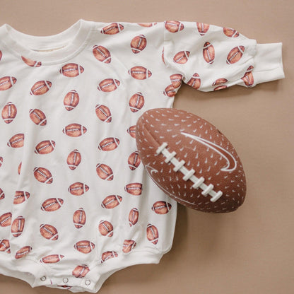 Football Print Bamboo Two-Piece Pajamas for Baby