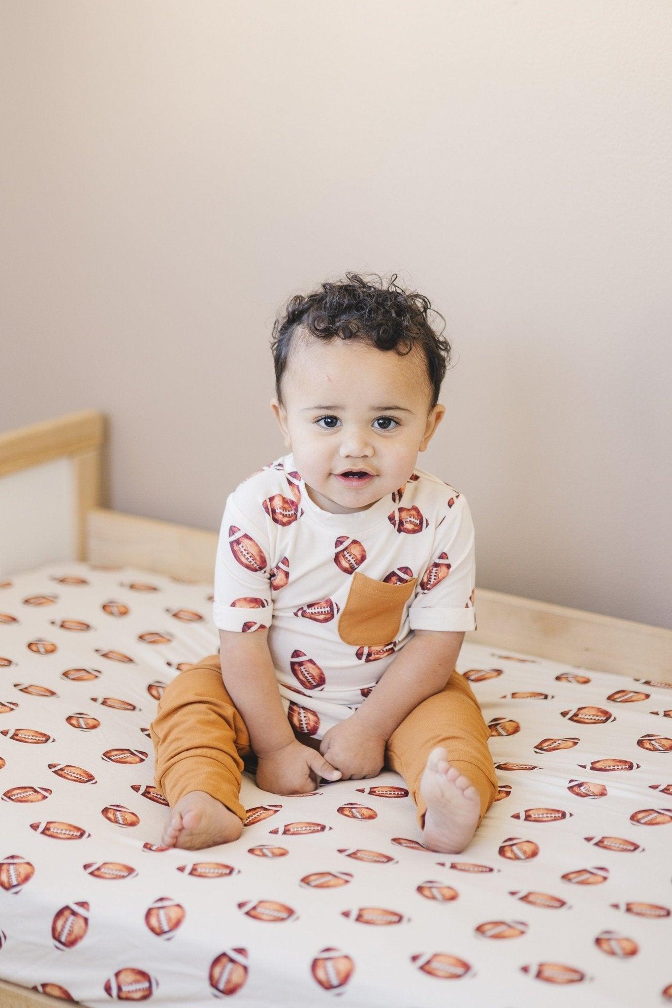 Football Bamboo Pajamas for Toddlers