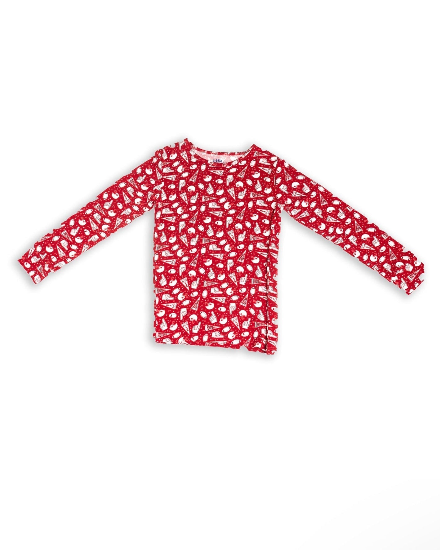Football Print Bamboo Zippy Romper for Baby