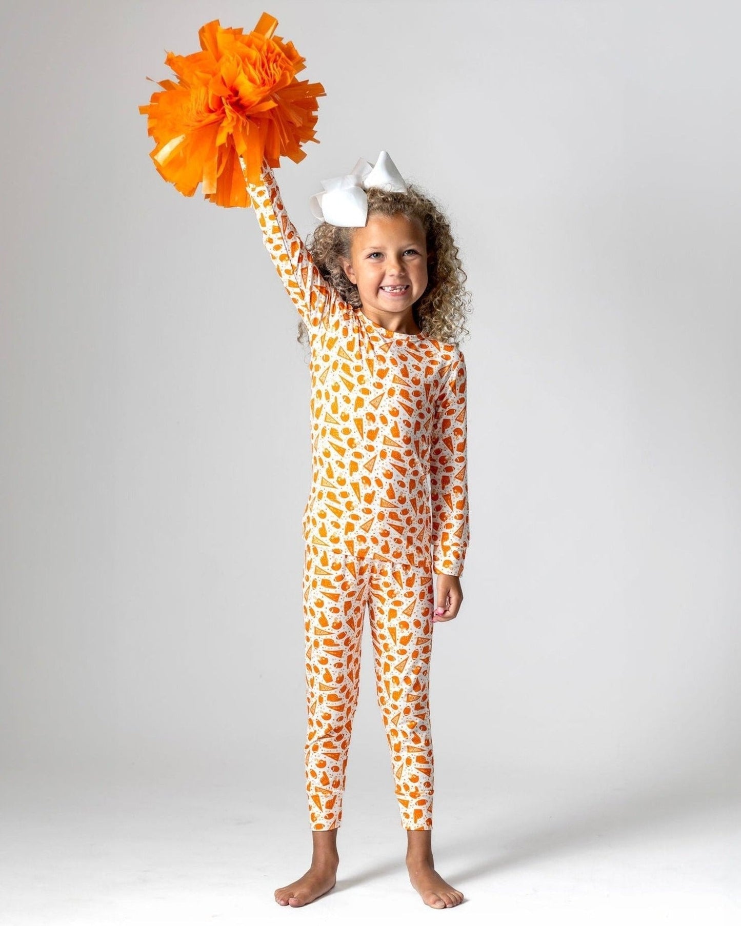 Football Print Bamboo Pajamas for Kids
