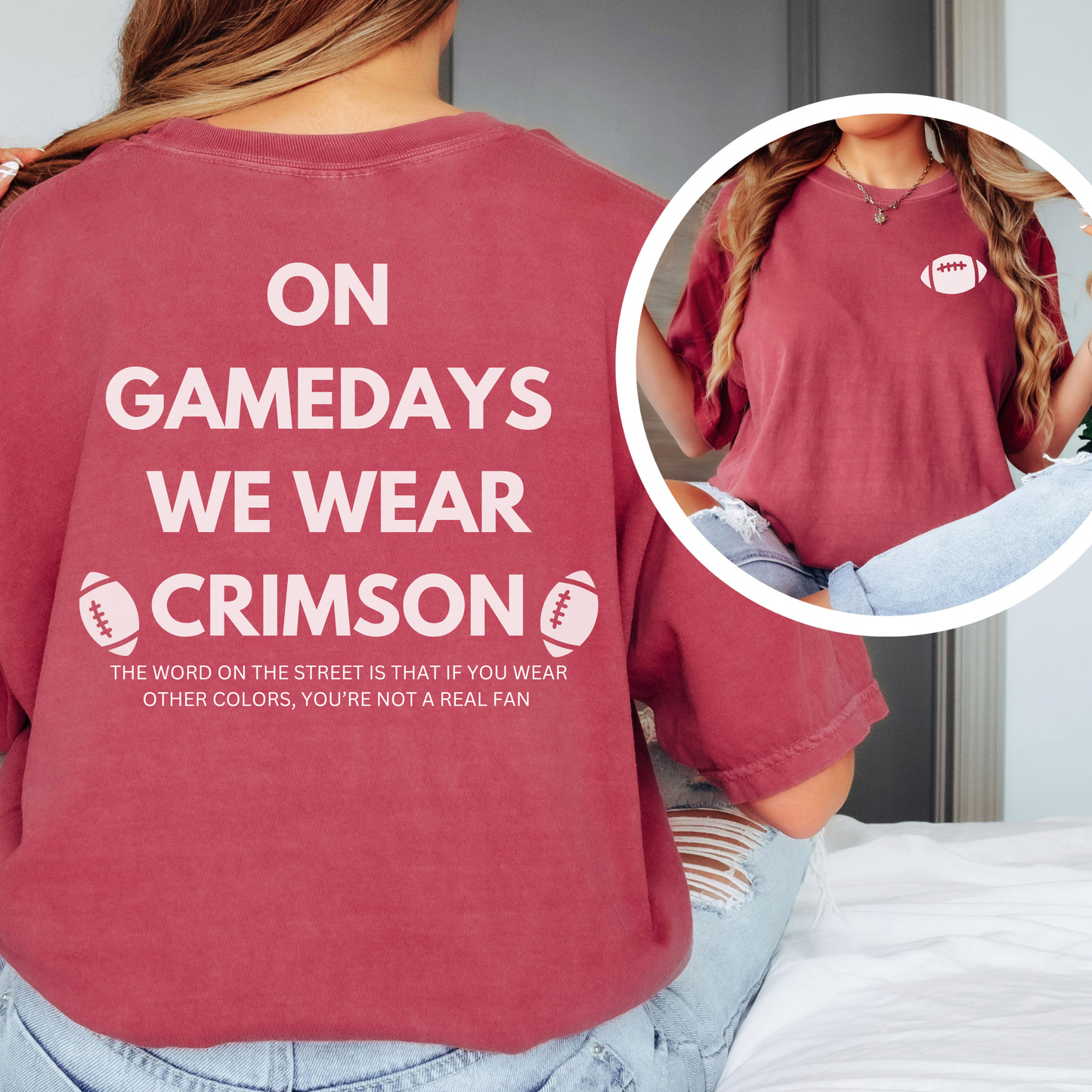 On Game Days -- Spirit Graphic Tee