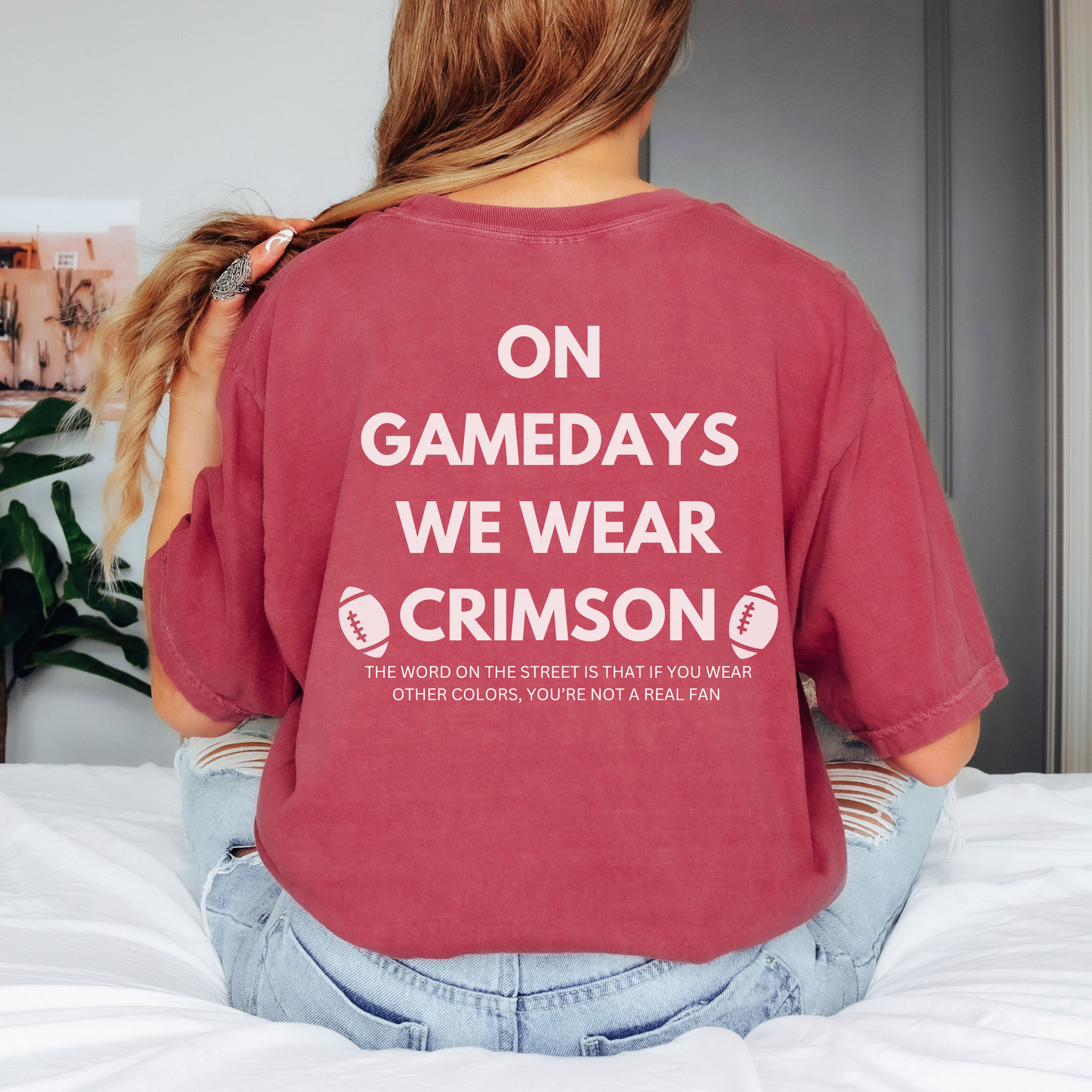 On Game Days -- Spirit Graphic Tee