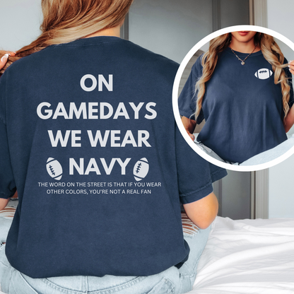 On Game Days -- Spirit Graphic Tee