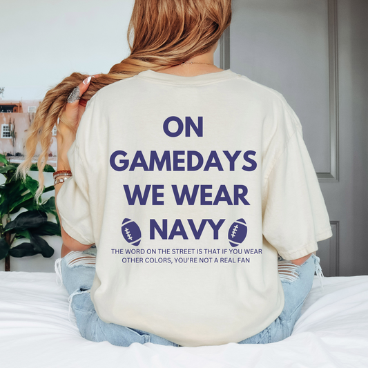 On Game Days -- Spirit Graphic Tee