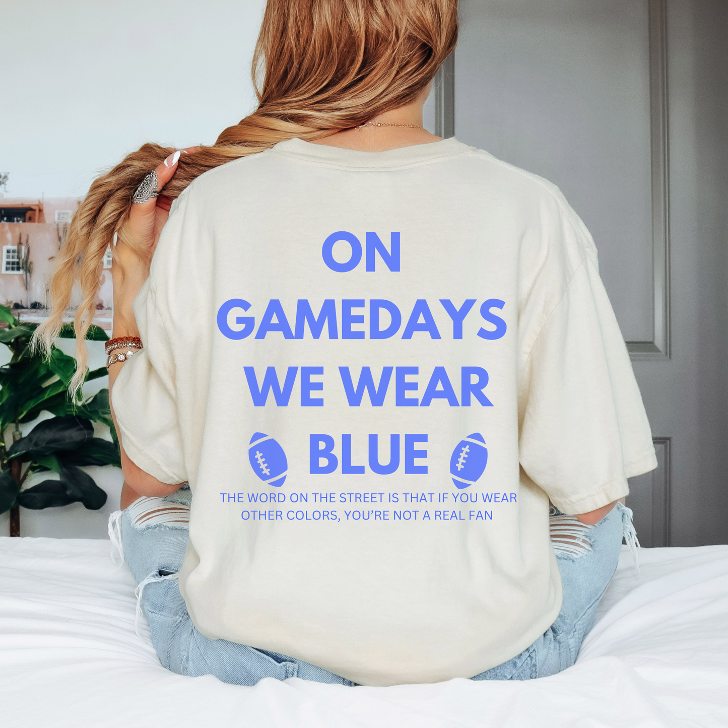 On Game Days -- Spirit Graphic Tee