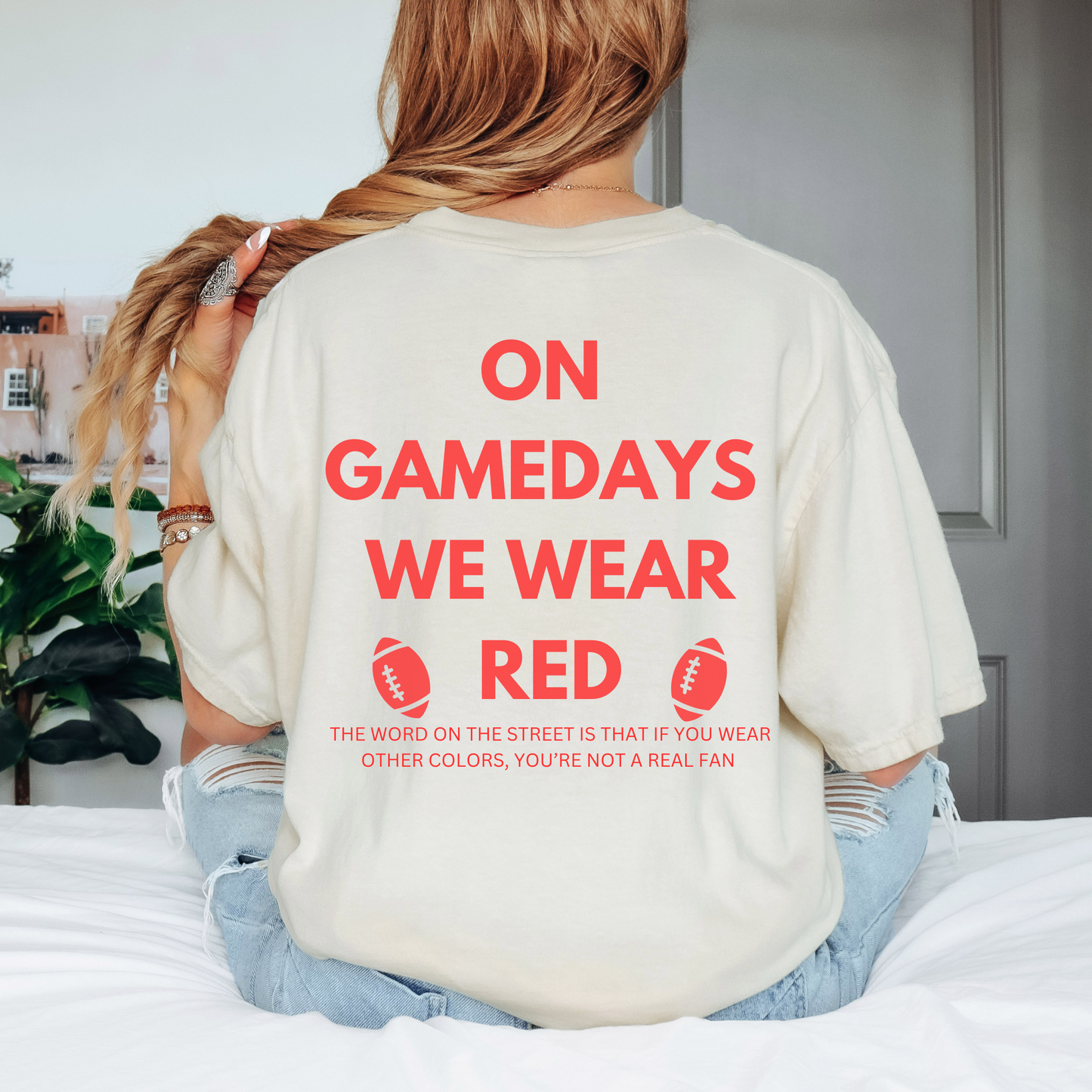 On Game Days -- Spirit Graphic Tee