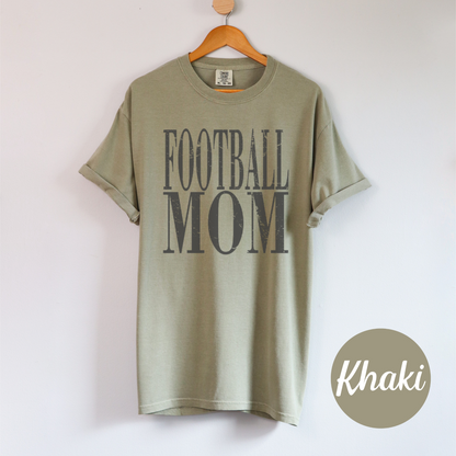 Distressed Football Mom -- Graphic Tee