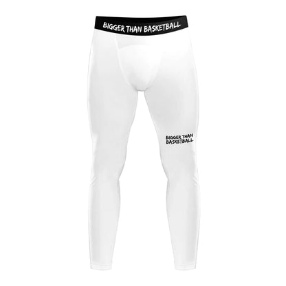 Compression Tights -- White