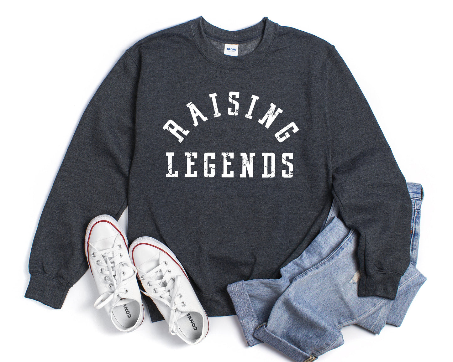 Raising Legends -- Sports Mom and Coach Sweatshirt