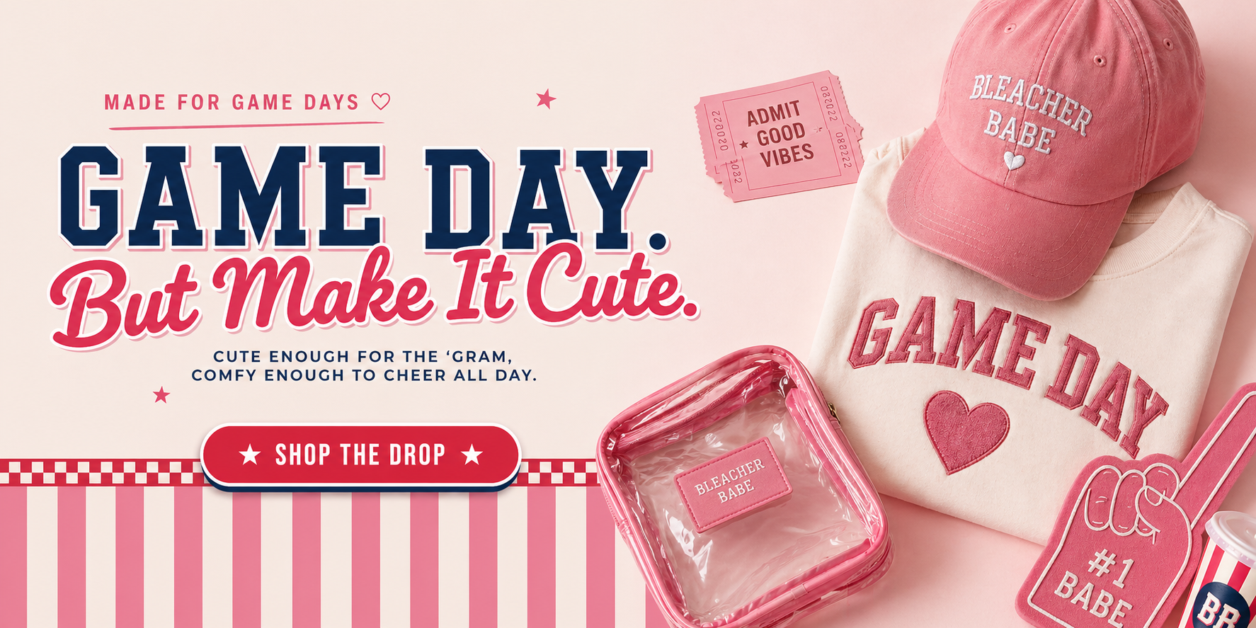 Game Day. But Make It Cute.