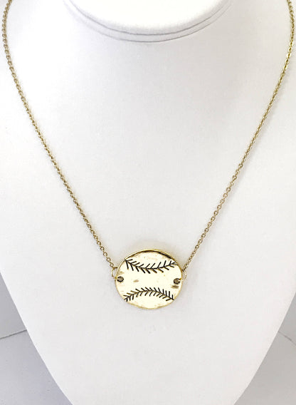 Softball Jewelry, Softball Necklace, Softball Mom Jewelry, Softball Fan Jewelry, Gift For Softball Mom, Softball Player Gift For Her
