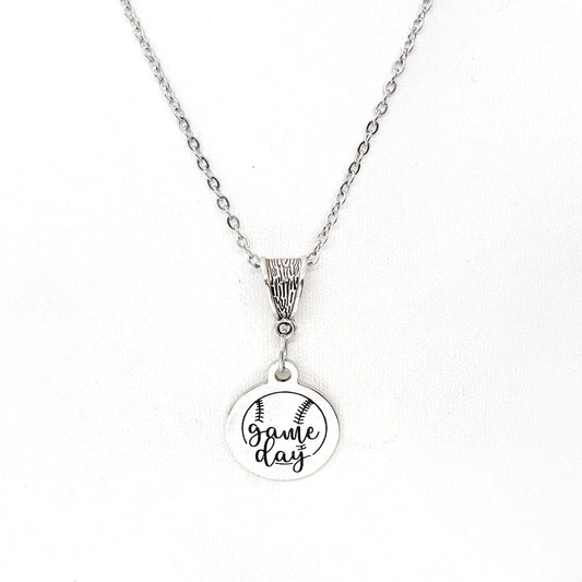 Baseball Mom Gift, Baseball Game Day Necklace, Baseball Girlfriend, Coach’s Wife Gift, Softball Game Day, Softball Player, Softball Mom Gift