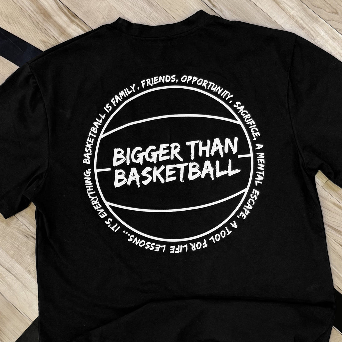 Beyond Basketball -- Graphic Tee | Black