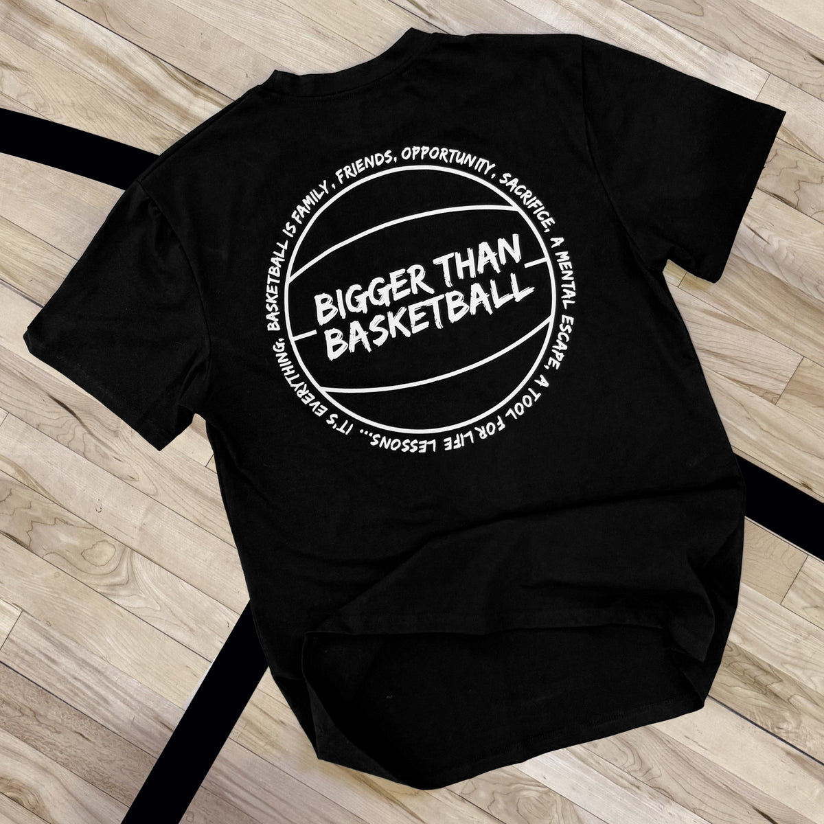 Beyond Basketball -- Graphic Tee | Black