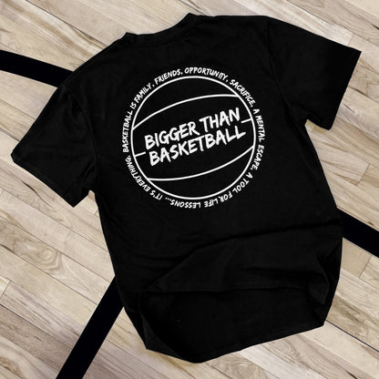 Beyond Basketball -- Graphic Tee | Black