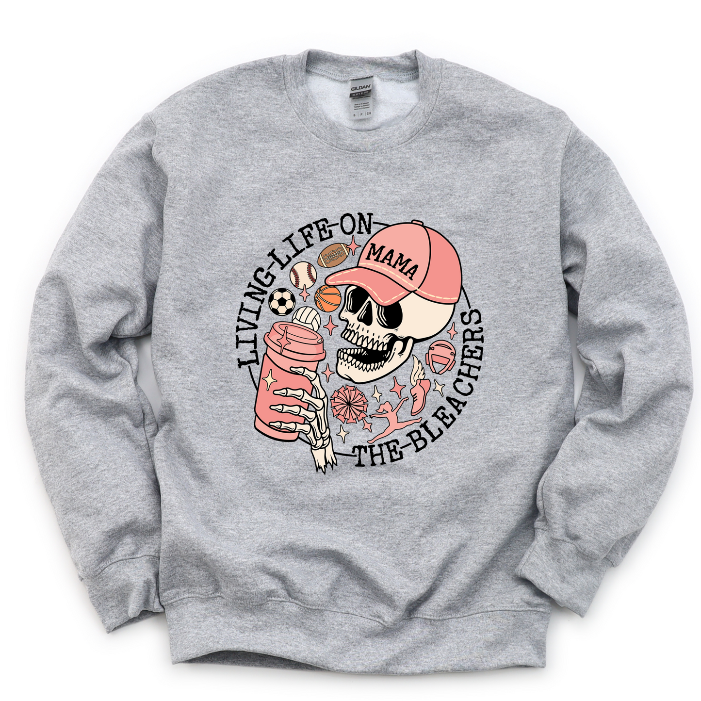 Living Life on the Bleachers -- Graphic Tee or Sweatshirt