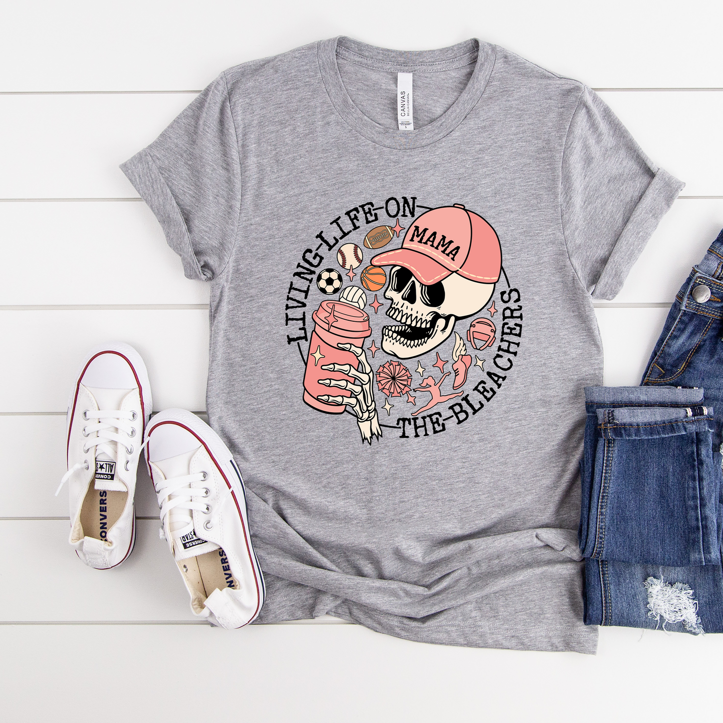 Living Life on the Bleachers -- Graphic Tee or Sweatshirt