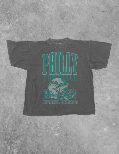 Underground Original Design: Philly Football, 90's Boxy Cotton TShirt
