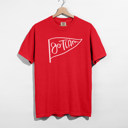 Go Team Pennant -- Gameday Spirit Tee