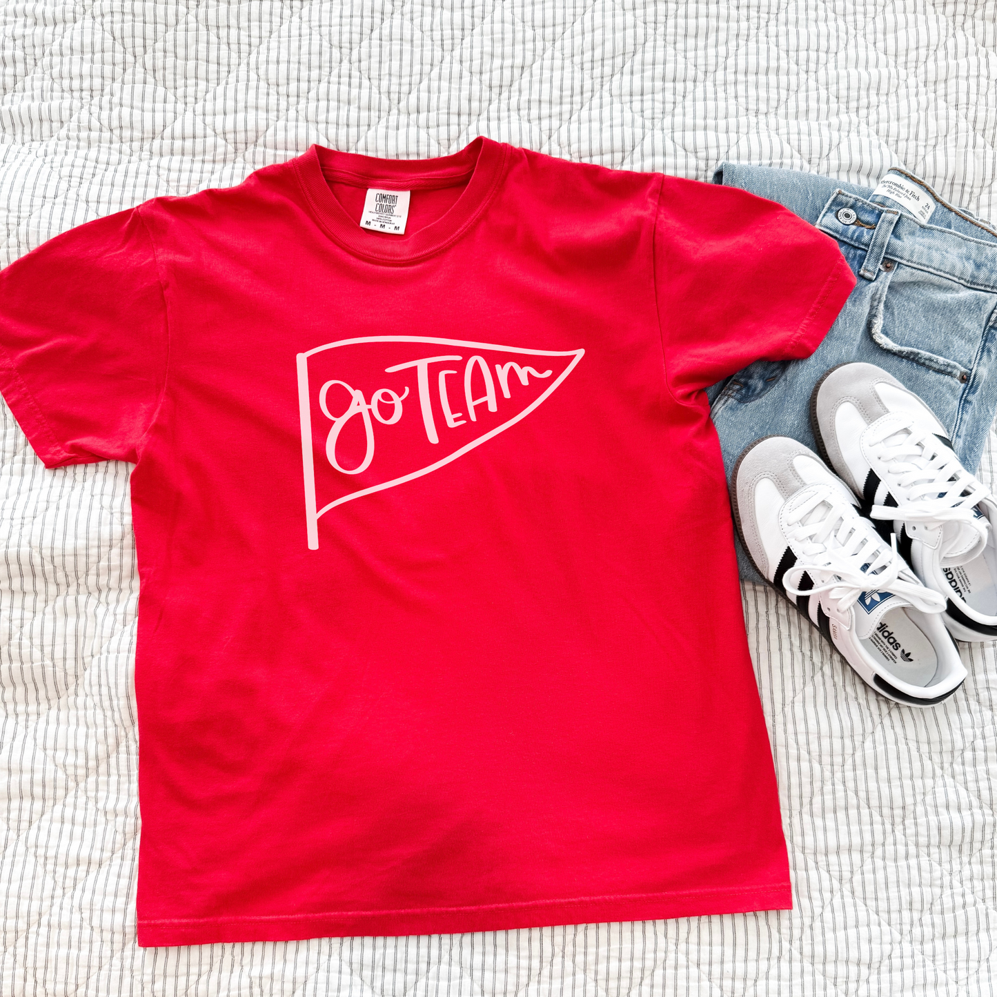 Go Team Pennant -- Gameday Spirit Tee
