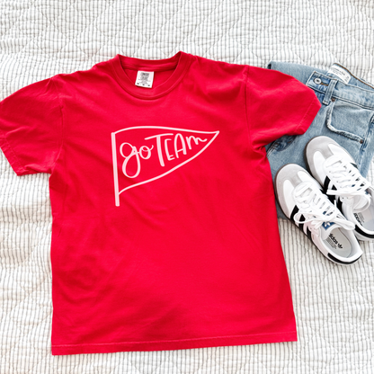 Go Team Pennant -- Gameday Spirit Tee