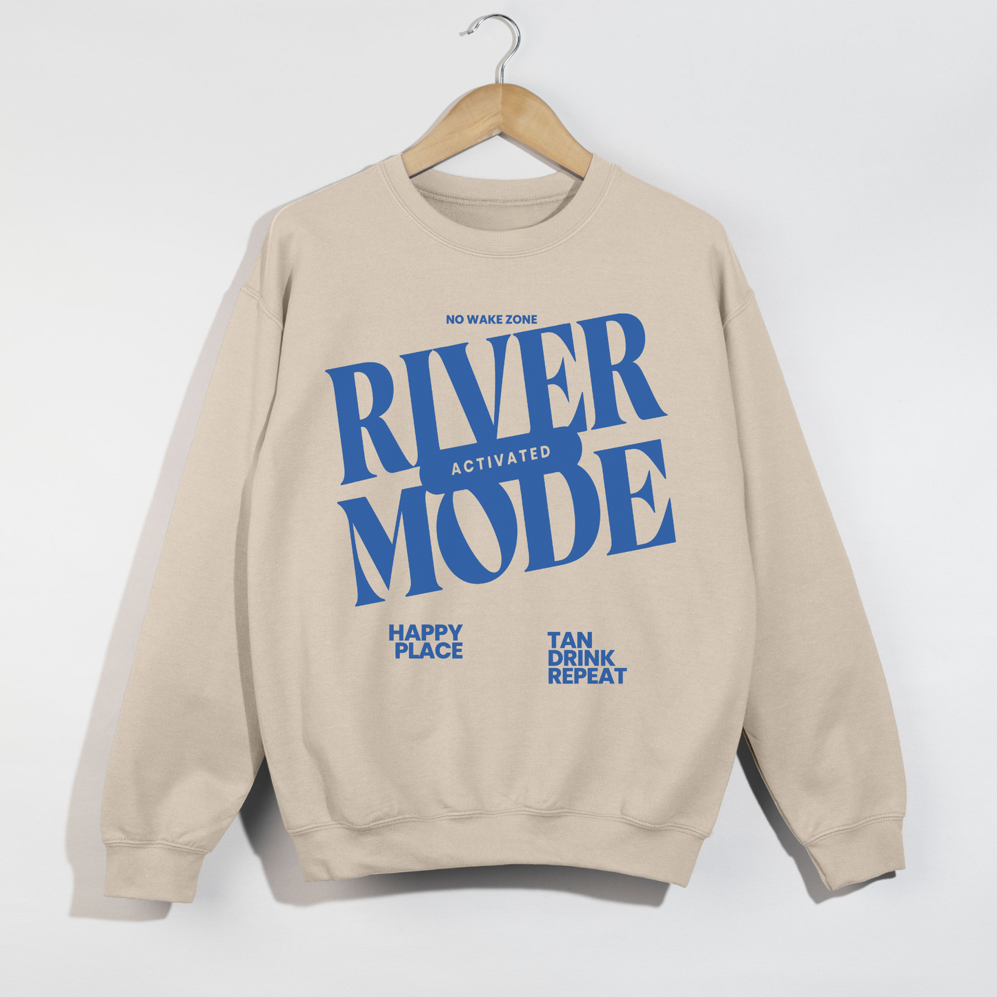 River Mode Activated -- Crewneck Sweatshirt
