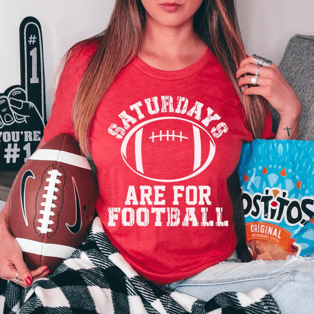 Saturdays Are for Football -- Graphic Tee