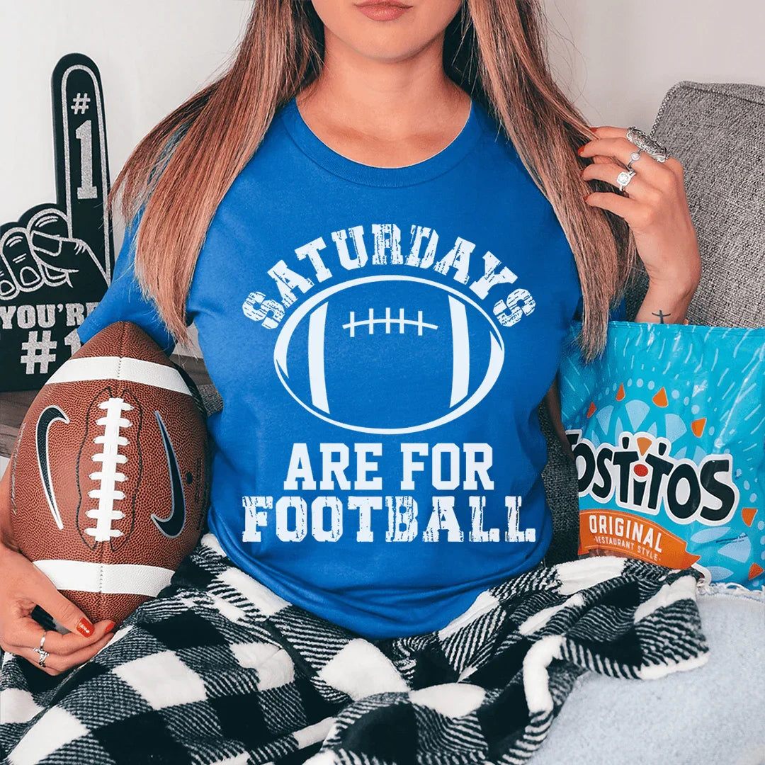 Saturdays Are for Football -- Graphic Tee