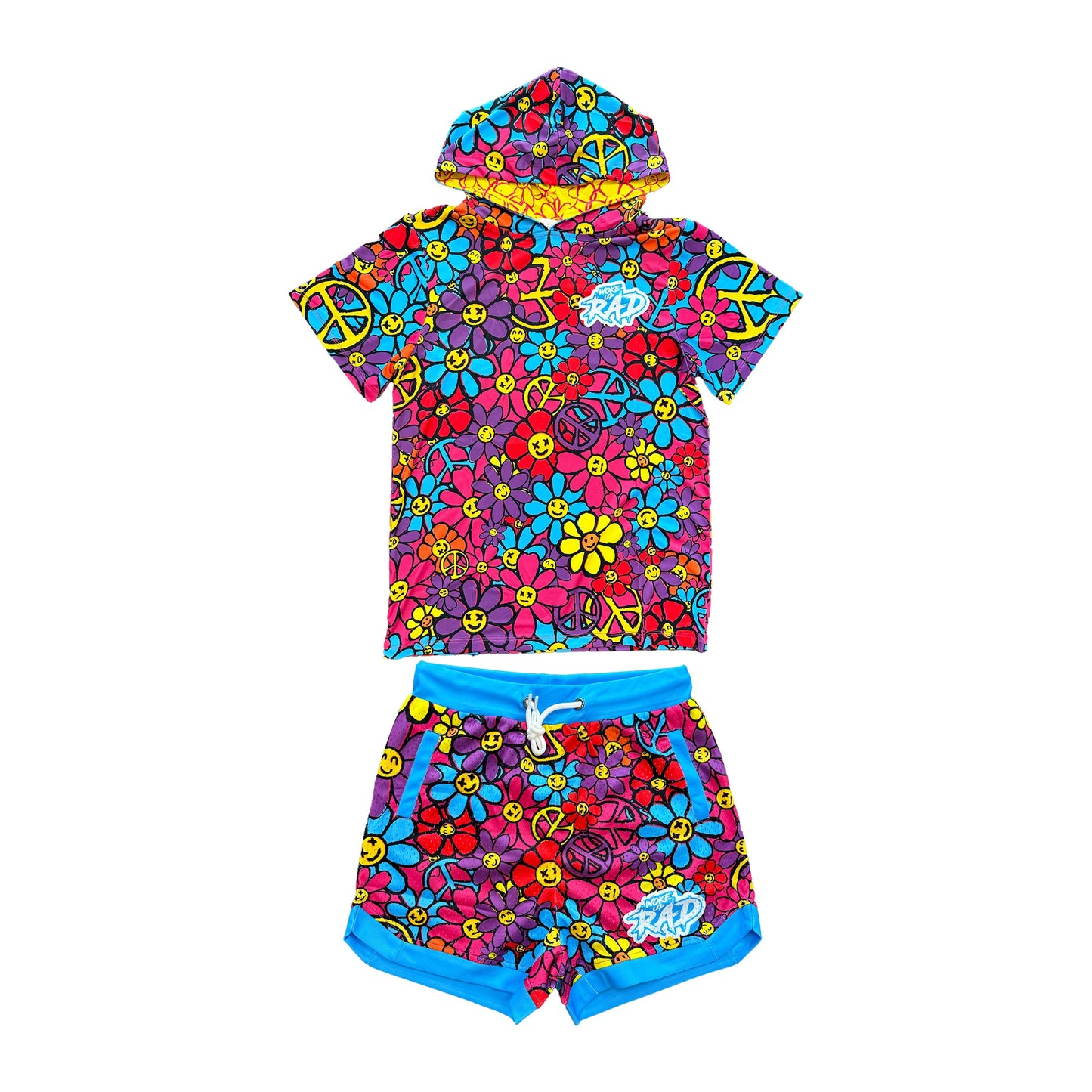 5" Inseam Shorts - Peace and Petals Collection