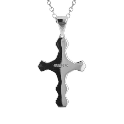 Soccer Ball Cross Necklace