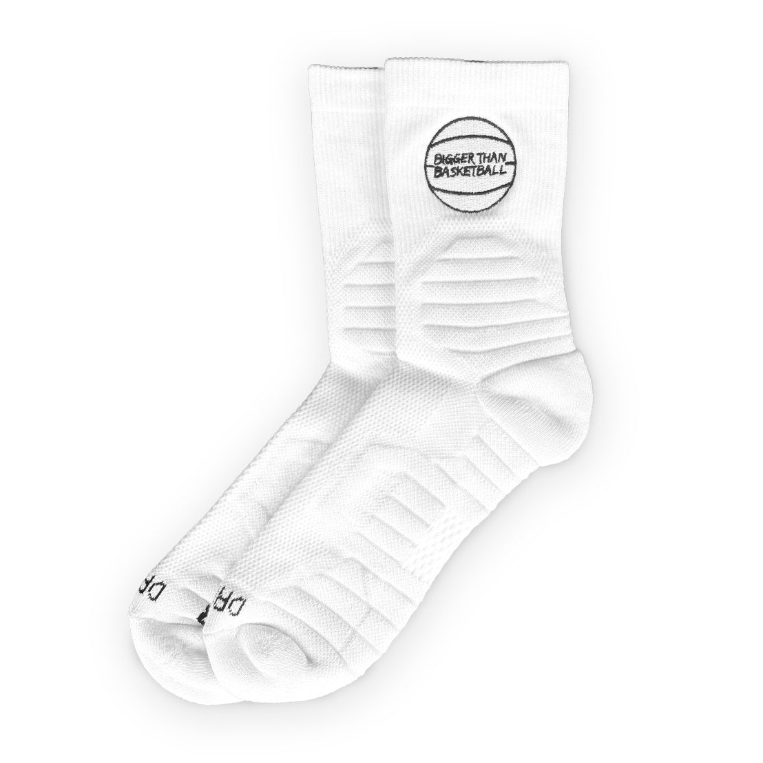 Basketball Performance Socks -- White