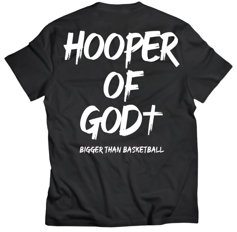 Hooper of God -- Basketball Tee | Black
