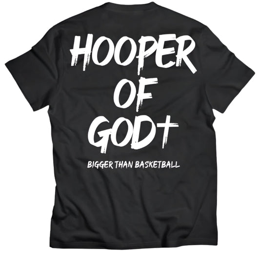 Hooper of God -- Basketball Tee | Black