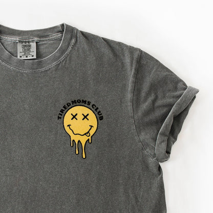 Tired Moms Club — Embroidered Sports Mom Tee