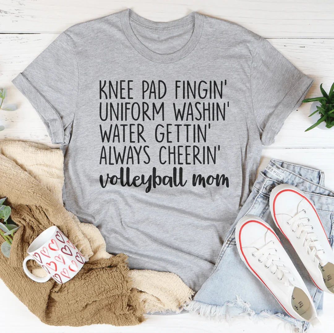 Volleyball Mom Tee -- Sideline Spirit