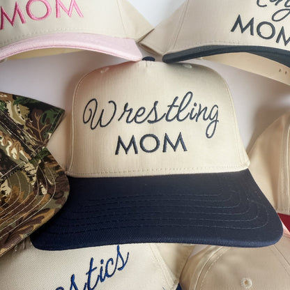 Wrestling Mom Trucker Hat -- Gameday Style